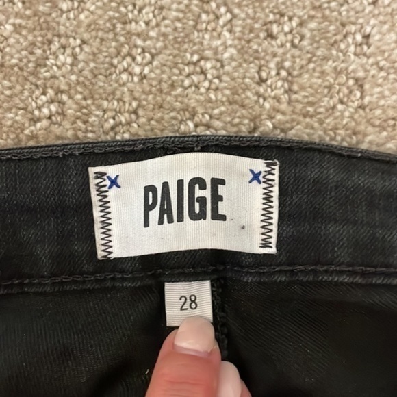 Paige Black Verdugo Ankle Skinny Jeans - Picture 7 of 9